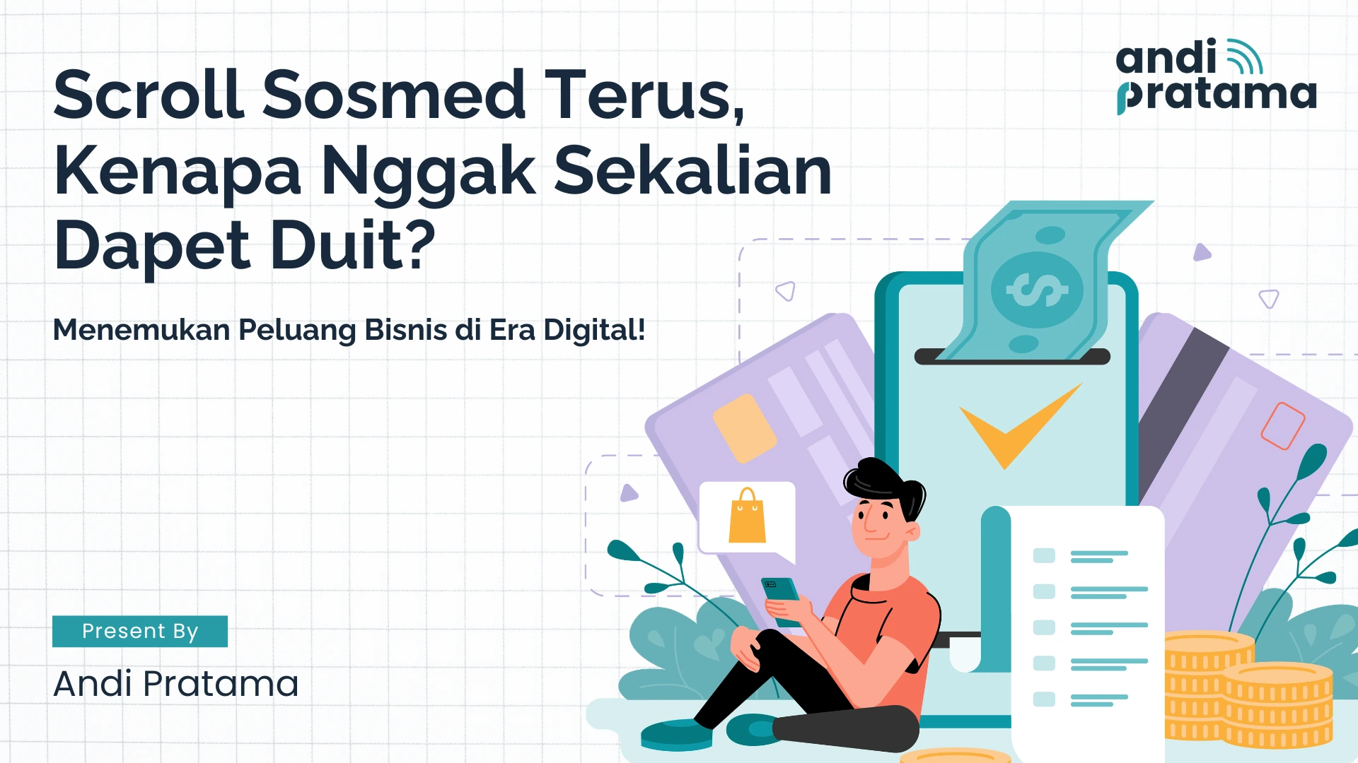 Scroll Sosmed Terus, Kenapa Nggak Sekalian Dapet Duit